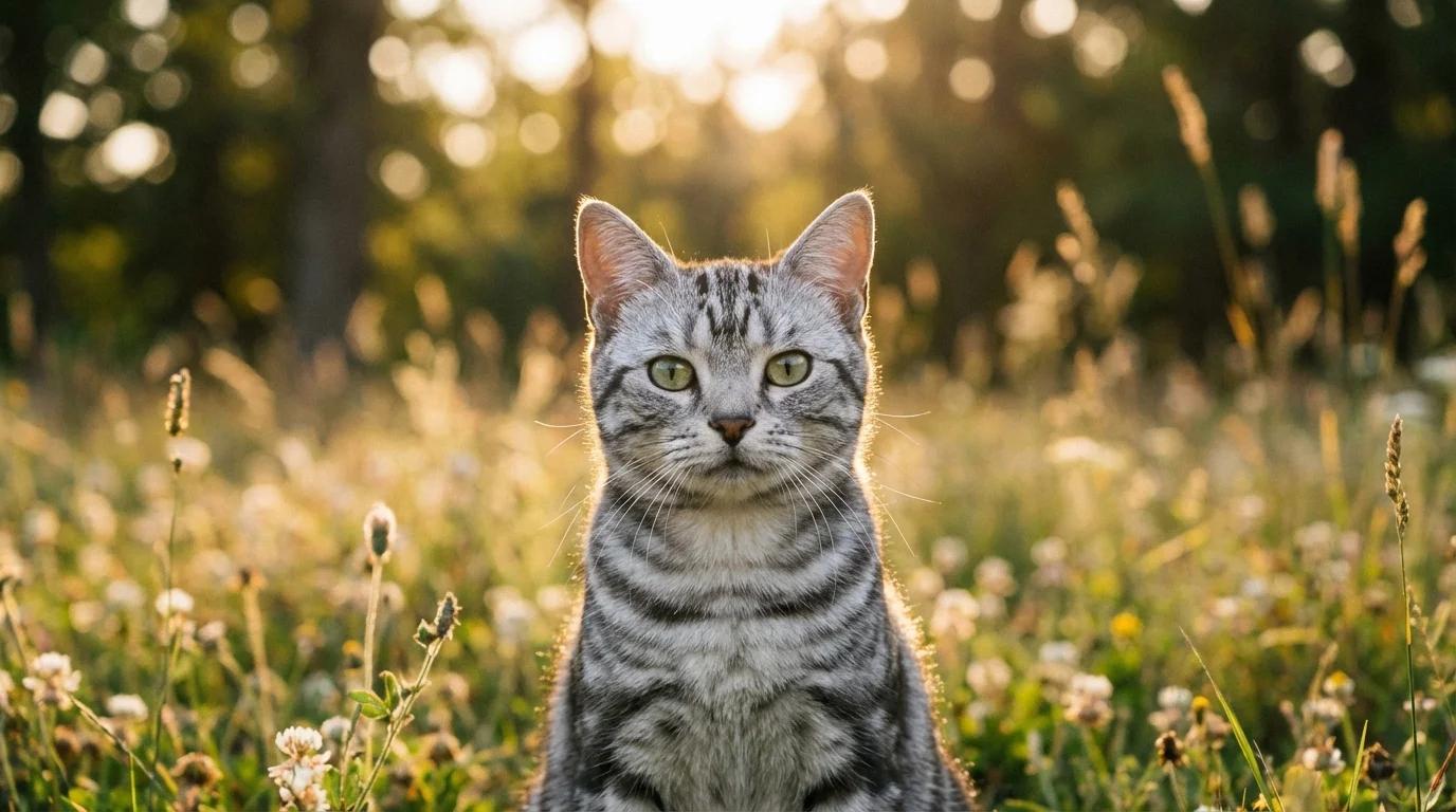 American Shorthair breed portrait