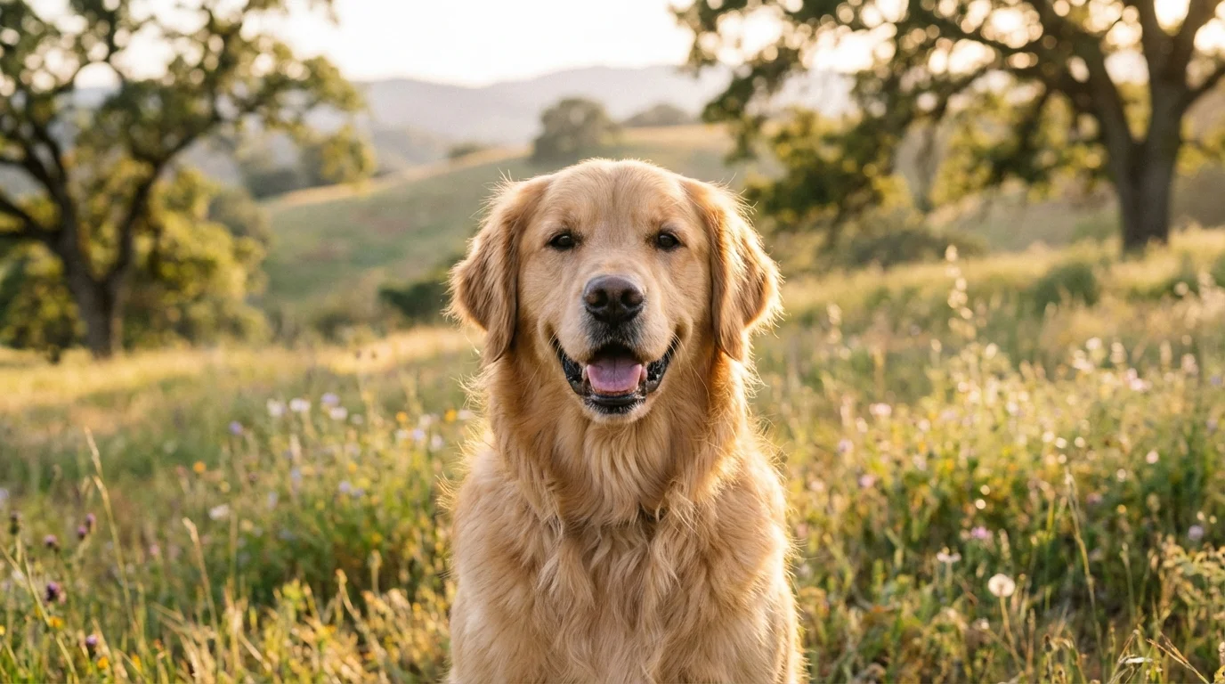 Golden Retriever breed portrait